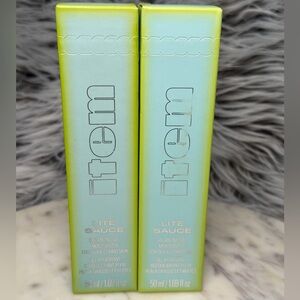 NIB Lot of 2 ITEM BEAUTY Lite Sauce Gel Moisturizer Full Size